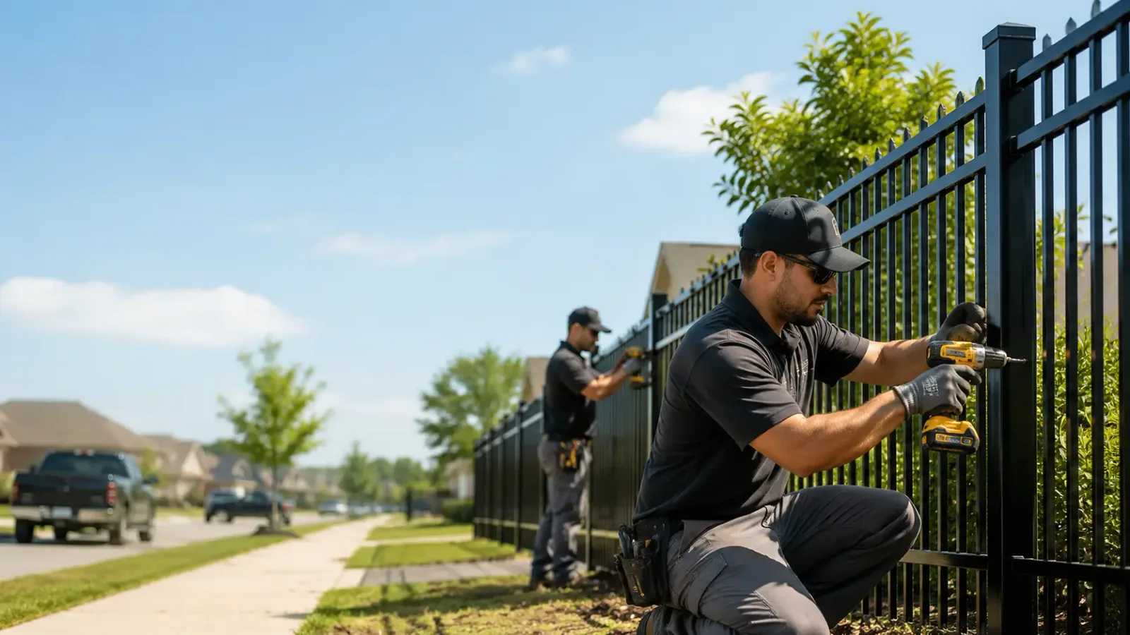 Metal Fence Installation in Weston, MO